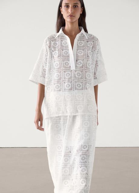 Imagen - Camisa blanca de Massimo Dutti (59,99 euros)