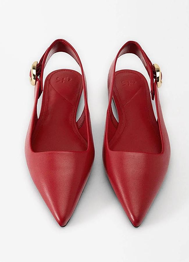 Imagen - Bailarinas rojas slingback