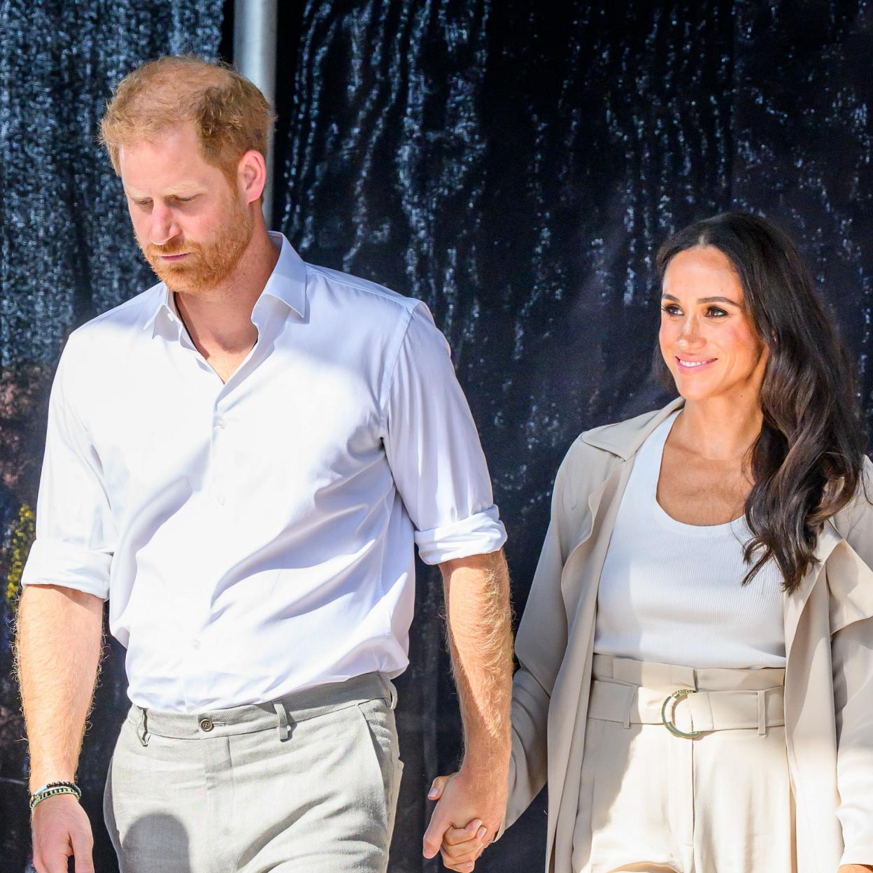 Meghan Markle y el príncipe Harry. 