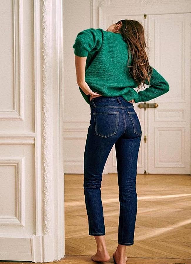 Imagen - Vaqueros pitillo con tiro alto