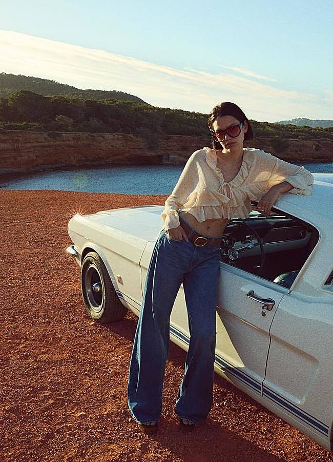 Imagen - Blusa de volantes cropped