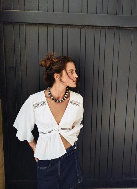 Imagen - Blusa blanca de Zara (25,95 euros)