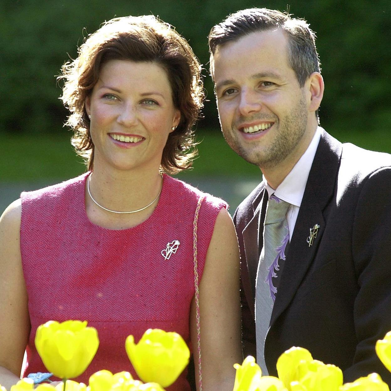 Marta Luisa de Noruega y Ari Behn en una foto de archivo antes de su boda.