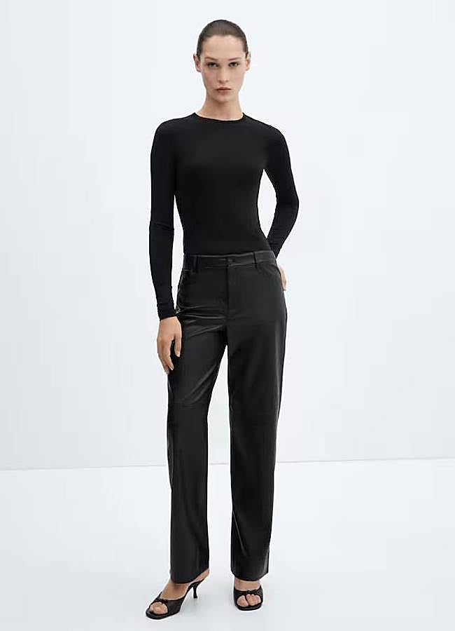 Imagen - Pantalón de vestir efecto piel