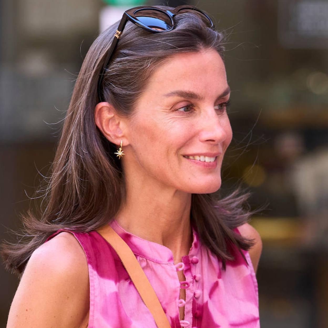 La reina Letizia sin maquillaje.