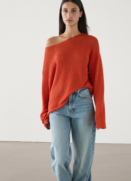 Imagen - Jersey naranja de Massimo Dutti (69,99 euros)