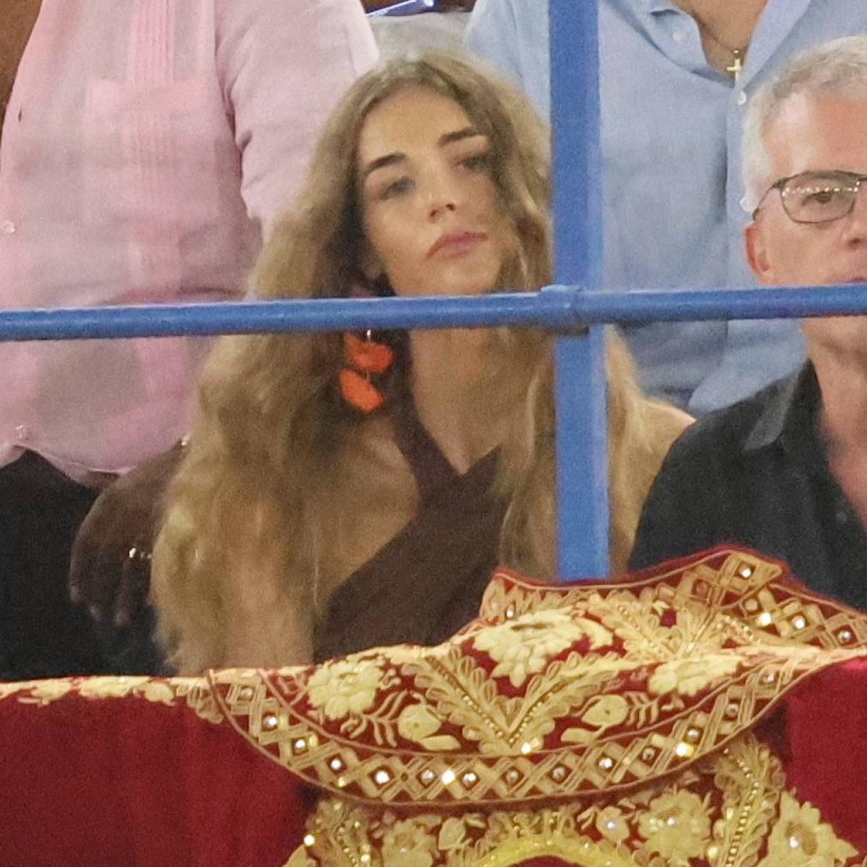 Ana Soría en el homenaje a Enrique Ponce.