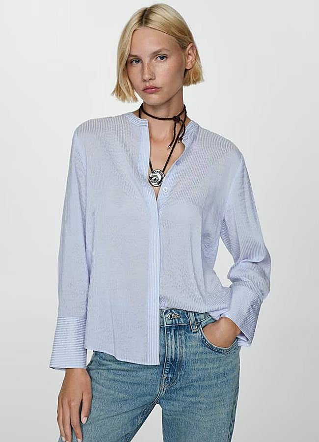 Imagen - Camisa clásica con estampado de rayas