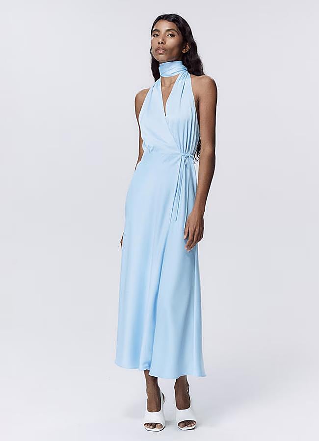Imagen - Vestido en azul bebé de Sfera.