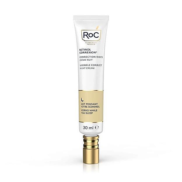 RoC Retinol Correxion Deep Wrinkle Night Cream.