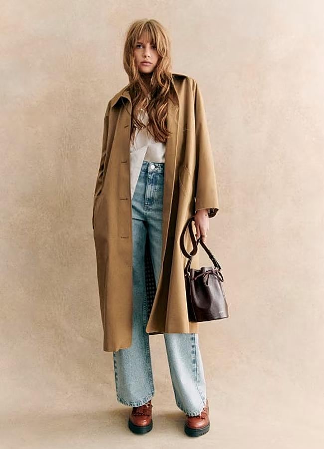 Imagen - Gabardina clásica de Sézane, 260 euros.