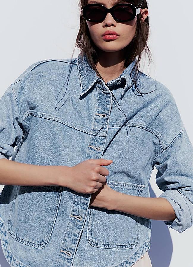 Imagen - Cazadora vaquera ancha