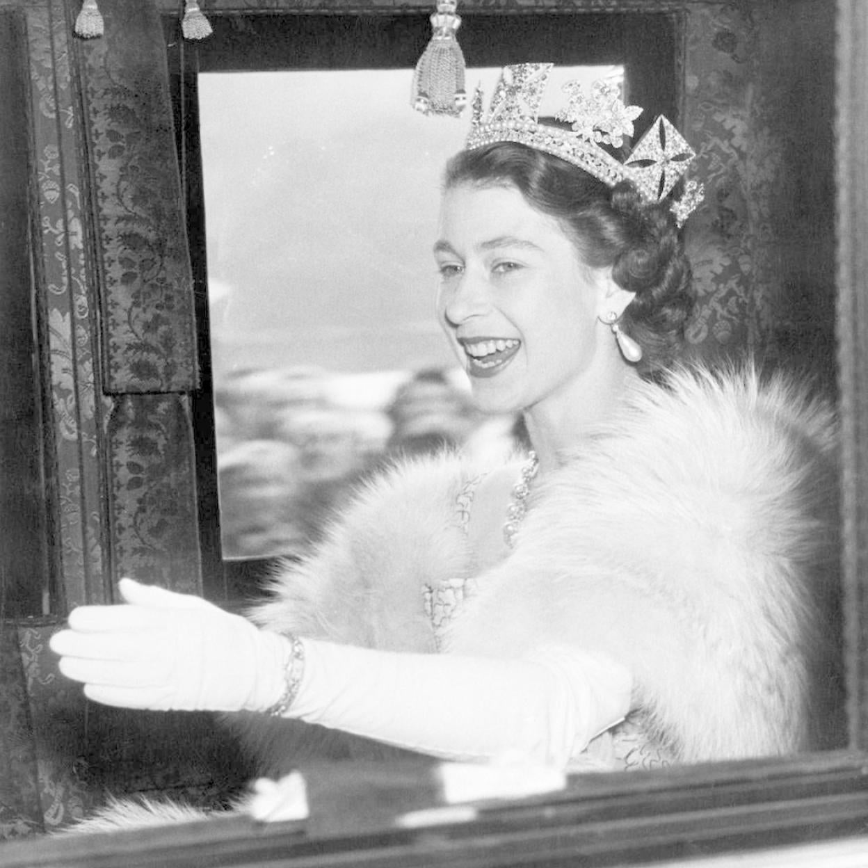 Isabel II en 1952.