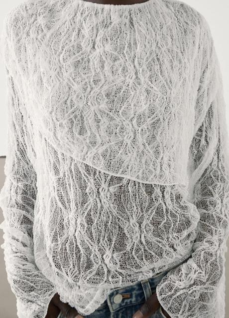 Imagen - Blusa blanca de Massimo Dutti (59,85 euros)