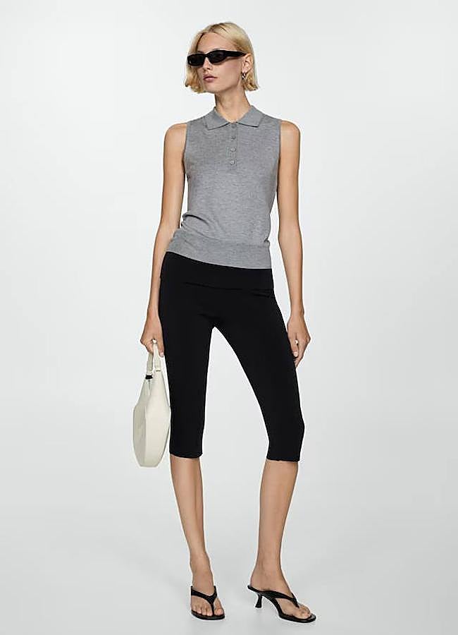 Imagen - Chaleco de punto estilo polo