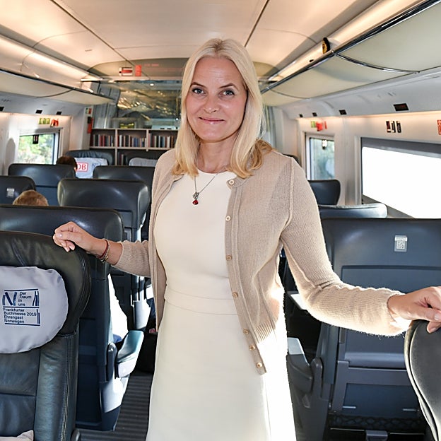 Mette-Marit y su tren literario. 