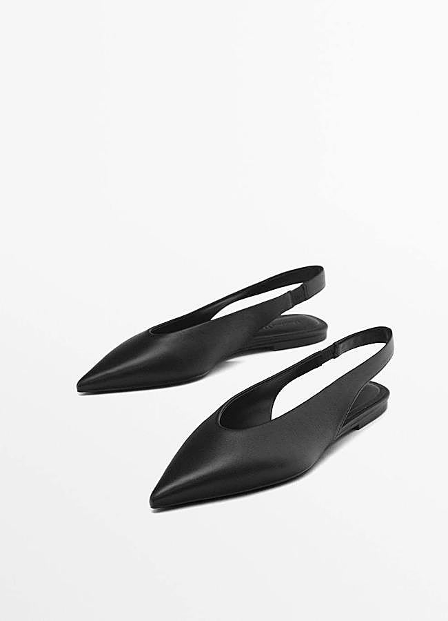 Imagen - Bailarinas de punta en tejido de piel color negro