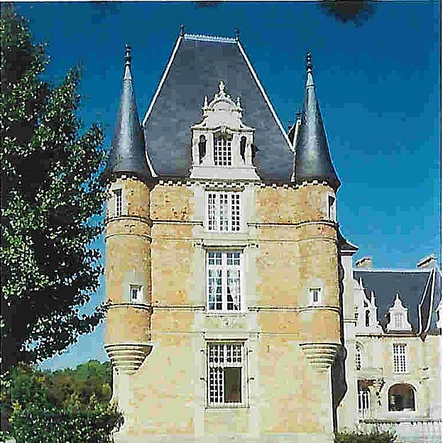 Un detalle del castillo. 