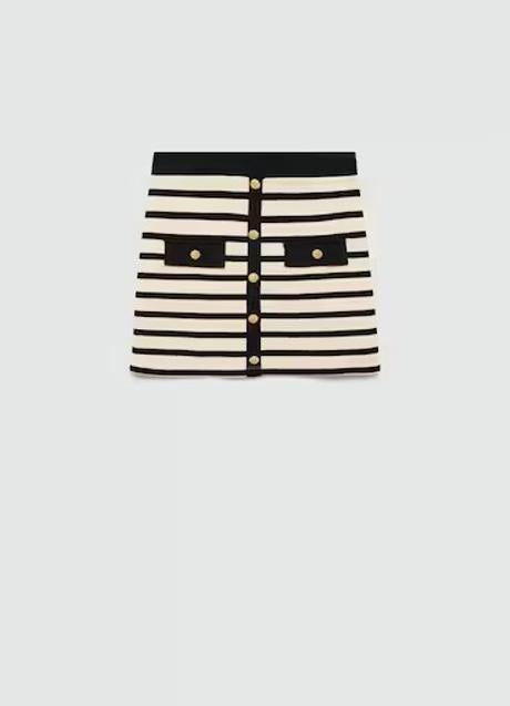 Imagen - Falda de rayas de Mango (19,99 euros)