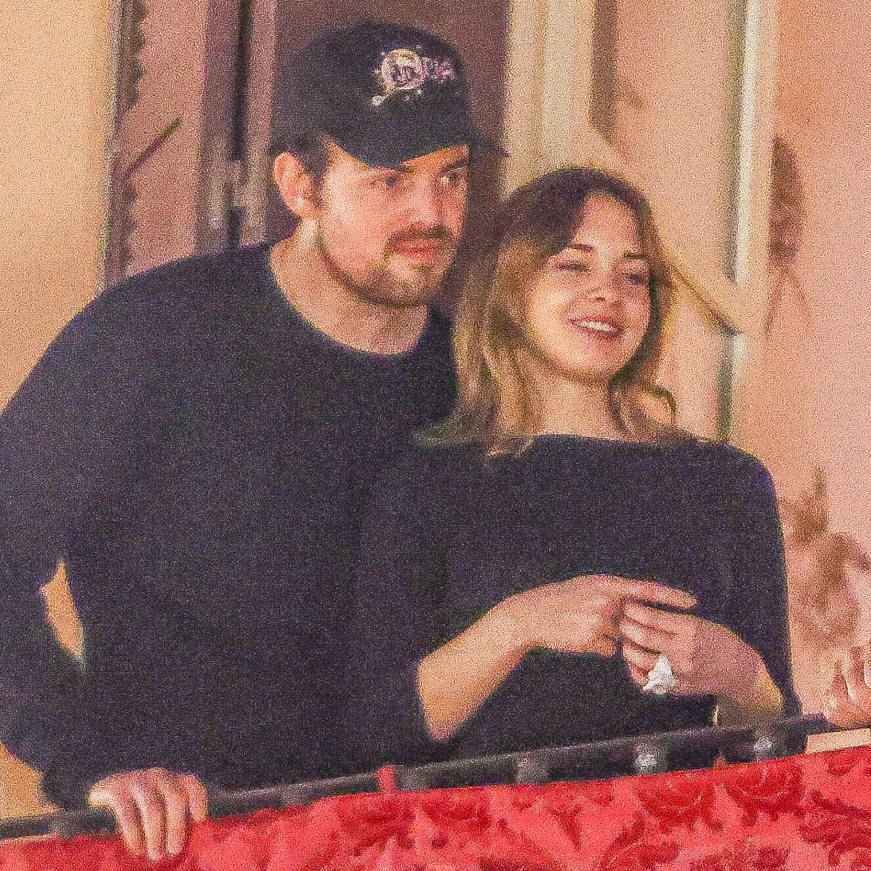 Stella del Carmen Banderas Griffith y su pareja Alex Gruszynski