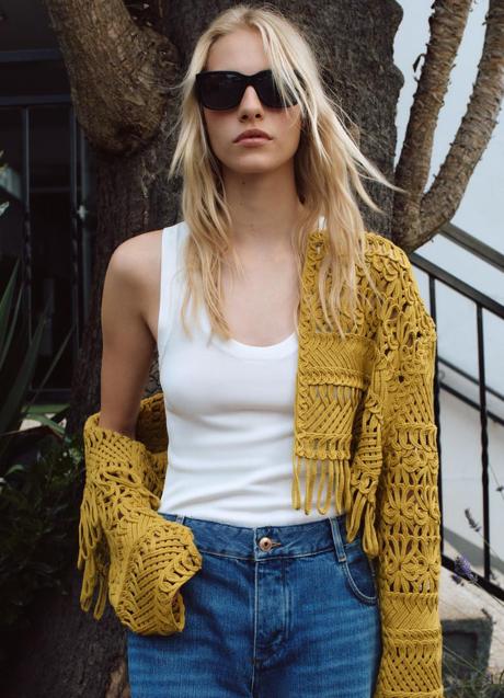 Imagen - Chaqueta calada de Zara (49,99 euros)