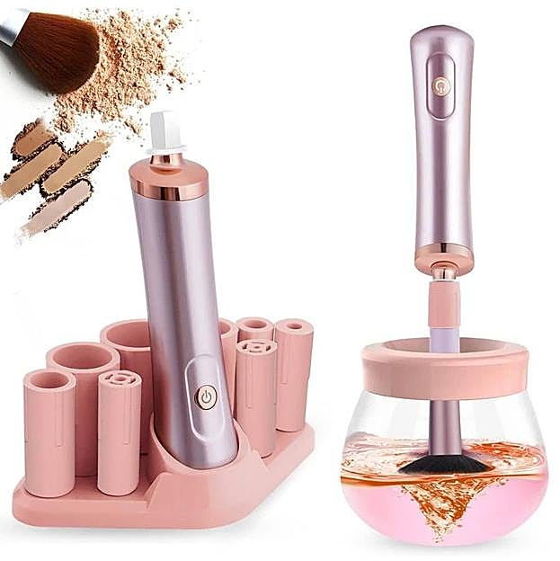 Set de limpiador de brochas de maquillaje de Shein. Precio: 12,25 euros