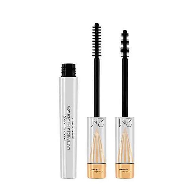 Masterpiece 2IN1 Lash Wow Mascara de Max Factor. Precio: 7,95 euros