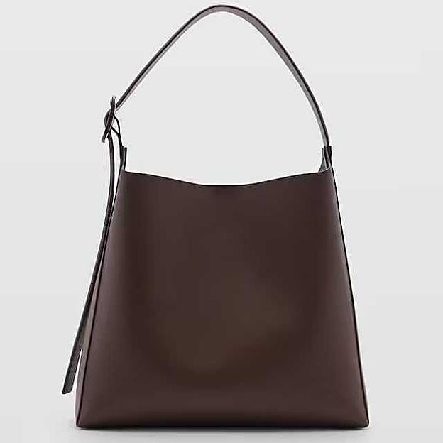 Bolso shopper detalle hebilla (39,99€)