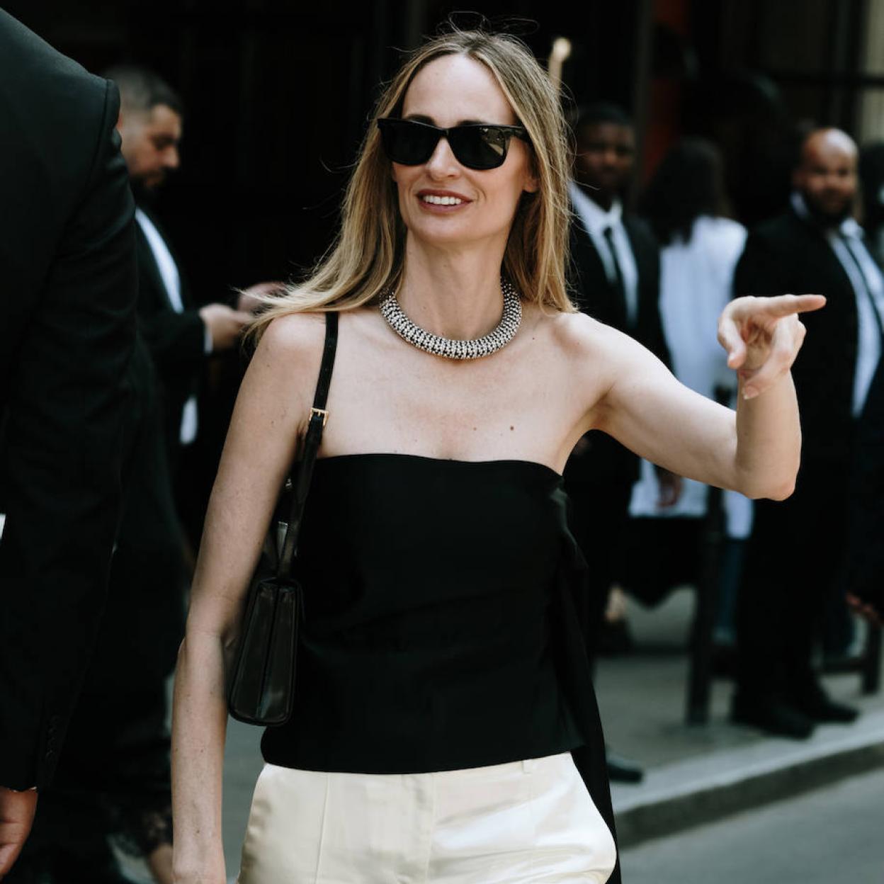 Influencer con pelo lacio