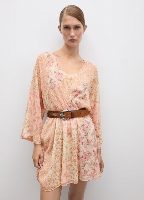 Imagen - Vestido estampado con flors de Mango (39,99 euros)