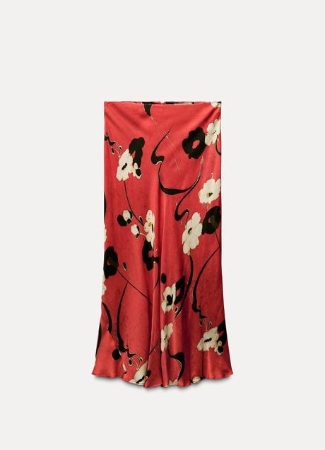 Imagen - Falda midi de Zara (39,95 euros)