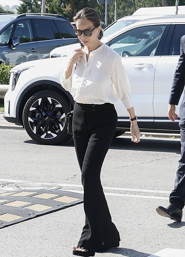 Imagen - Isabel Preysler en el funeral de Caritina Goyanes (GTRES)