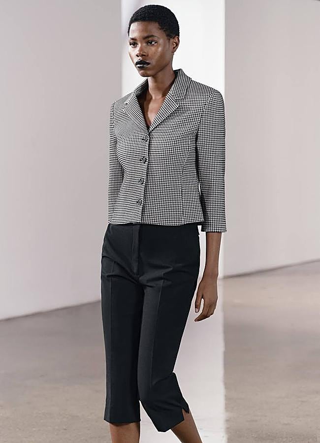 Imagen - Blazer corta de pata de gallo