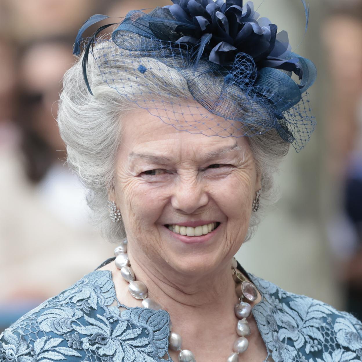 La princesa Ana de Orleans, duquesa viuda de Calabria.