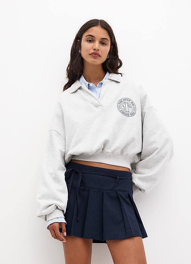 Imagen - Sudadera con cuello polo