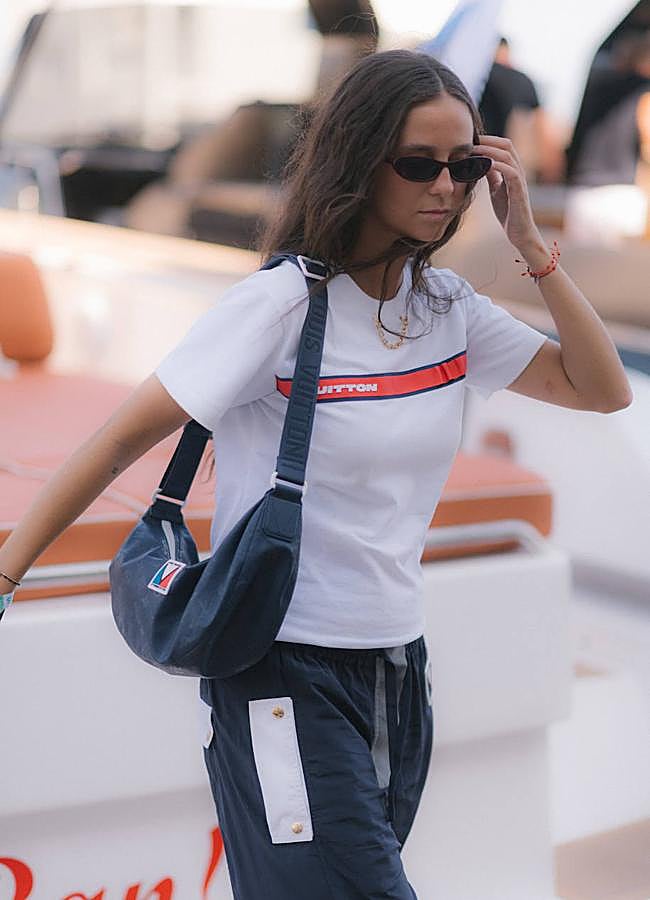 Imagen - Victoria Federica en las regatas de la Louis Vuitton Cup. Foto: Georgina Millet.