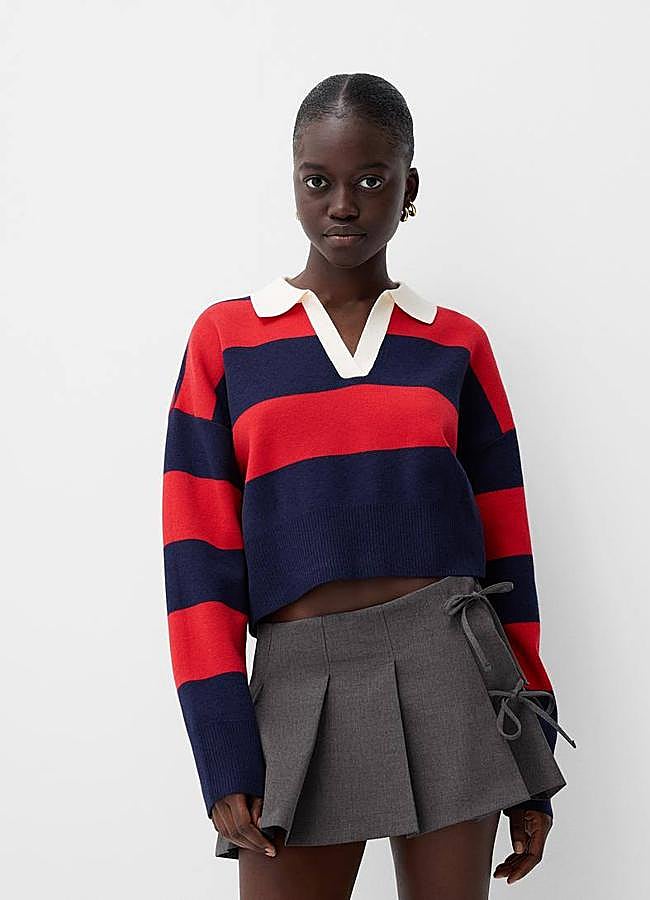 Imagen - Falda de tablas con detalle de lazos