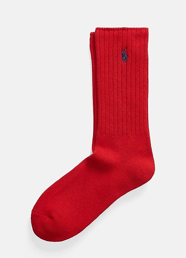 Imagen - Calcetines rojos de Polo Ralph Lauren, 15 euros.