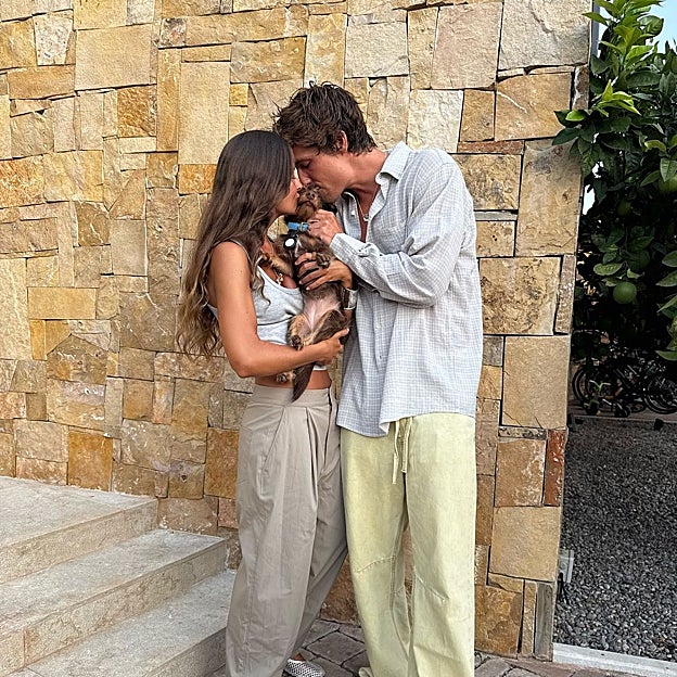 Bea, Nacho y Nutella en Mallorca. 