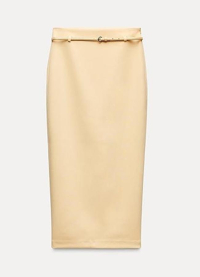 Imagen - La falda de Zara amarilla.