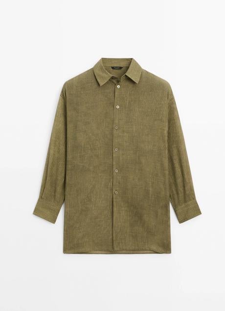 Imagen - Camisa verde de Massimo Dutti (79,99 euros)