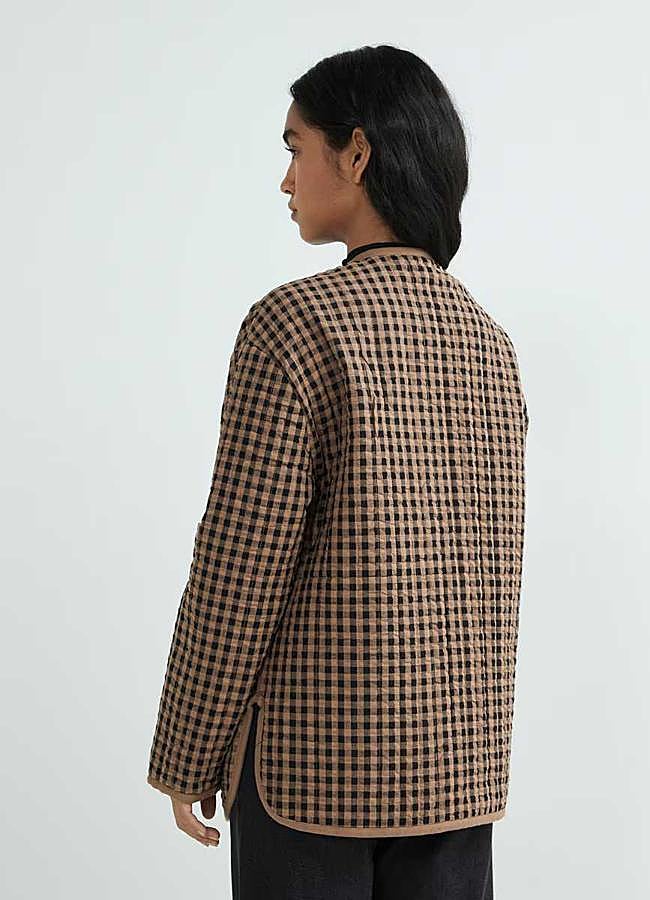 Imagen - Chaqueta mujer guateada cuadro vichy de Hipercor (29€)