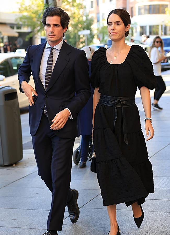 Imagen - Sofía Palazuelo en el funeral de Alejandro Fernandez de Araoz.