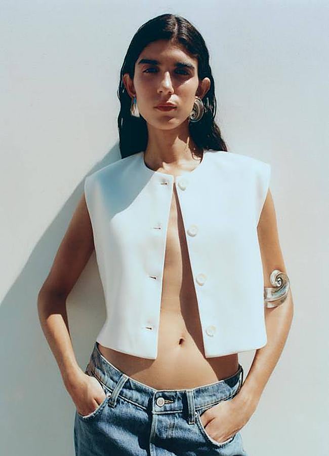 Imagen - Chaleco tailoing cropped