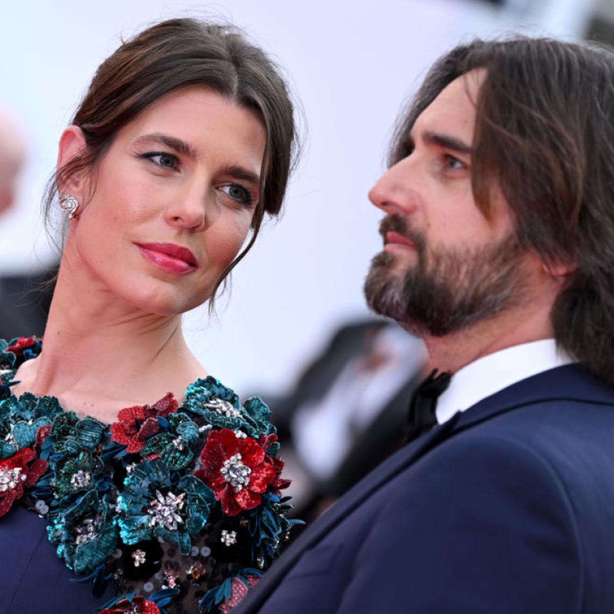 Carlota Casiraghi y Dimitri Rassam, en el Festival de Cannes de 2023. 