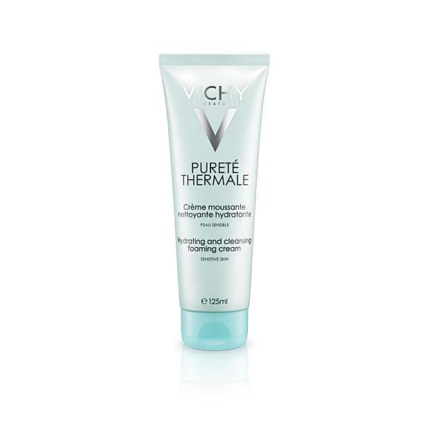 Vichy Pureté Thermale Hydrating & Cleansing Foaming Cream.