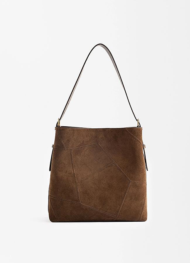 Imagen - Bolso marrón de ante de Parfois.