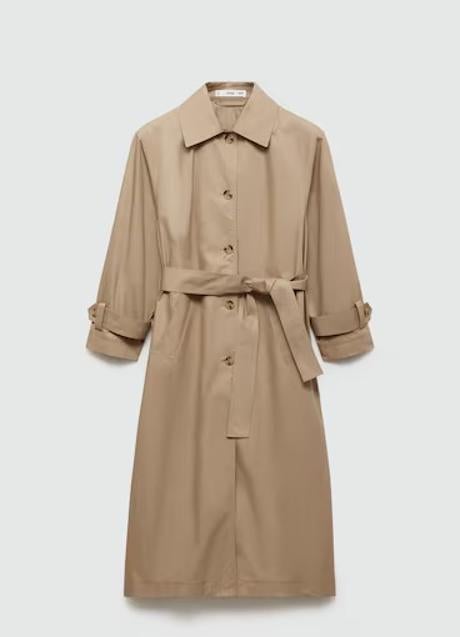 Imagen - Trench camel de Mango (79,99 euros)