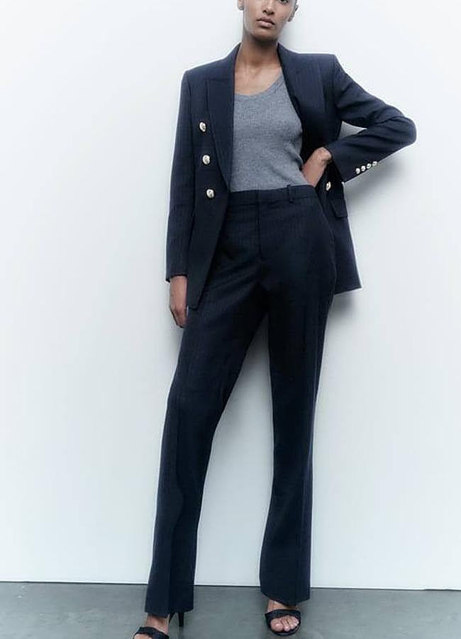 Imagen - Pantalones ajustados con raya diplomática