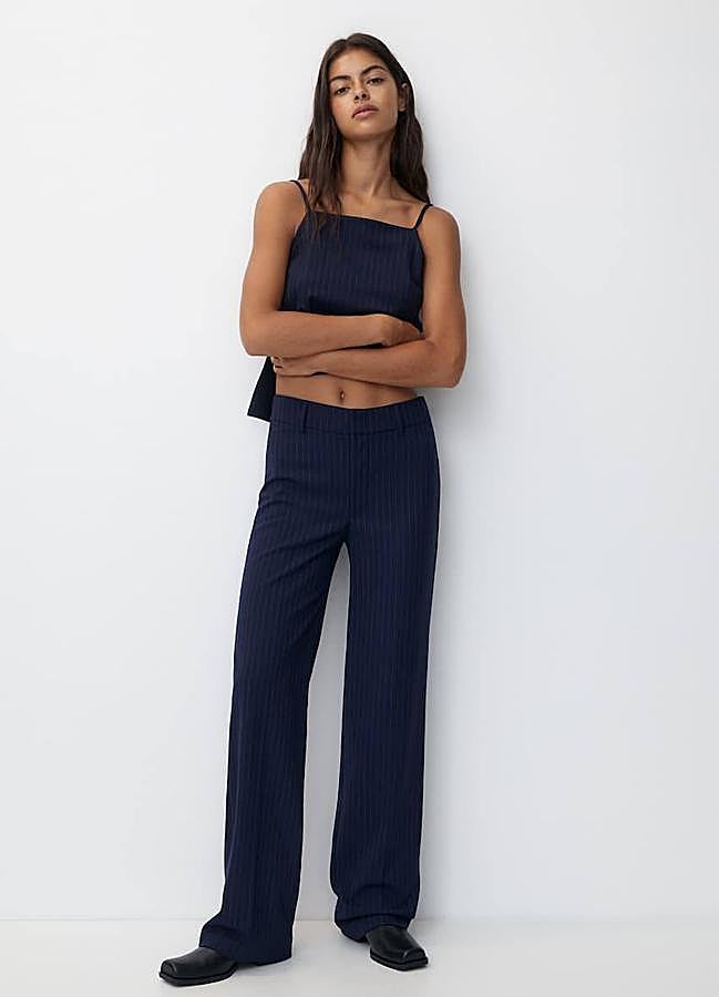 Imagen - Pantalones rectos con raya diplomática